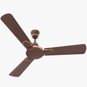 POLYCAB 48 " CF ELEGANZ PEARL DESIGNER |ESPRESSO BROWN |1200 MM CEILING FAN |HIGH SPEED |3 ALUMINIUM BLADE |100% COPPER WINDING MOTOR |PACK OF 1